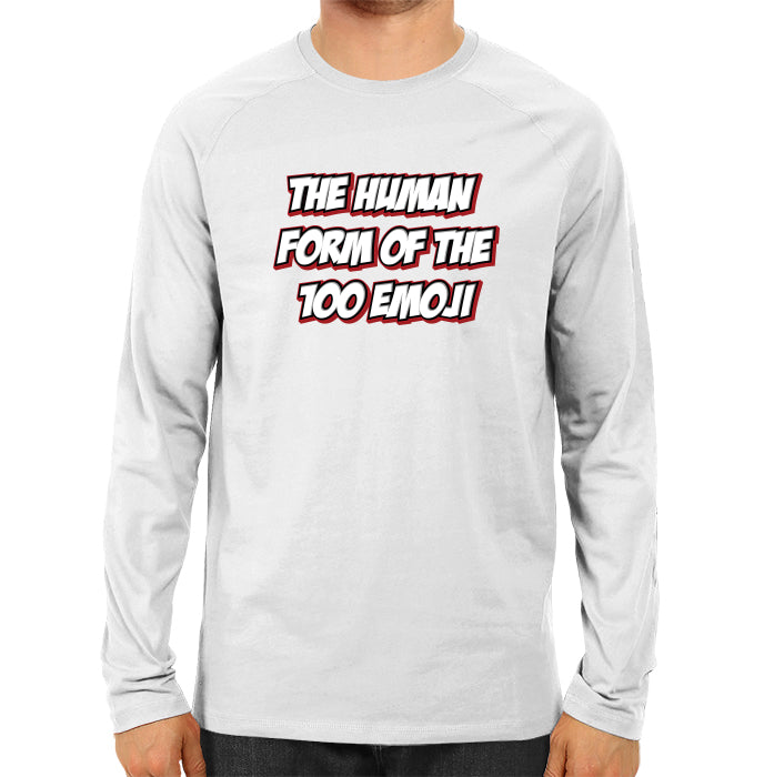 100 Emogi - Men's Full Sleeve T-shirt