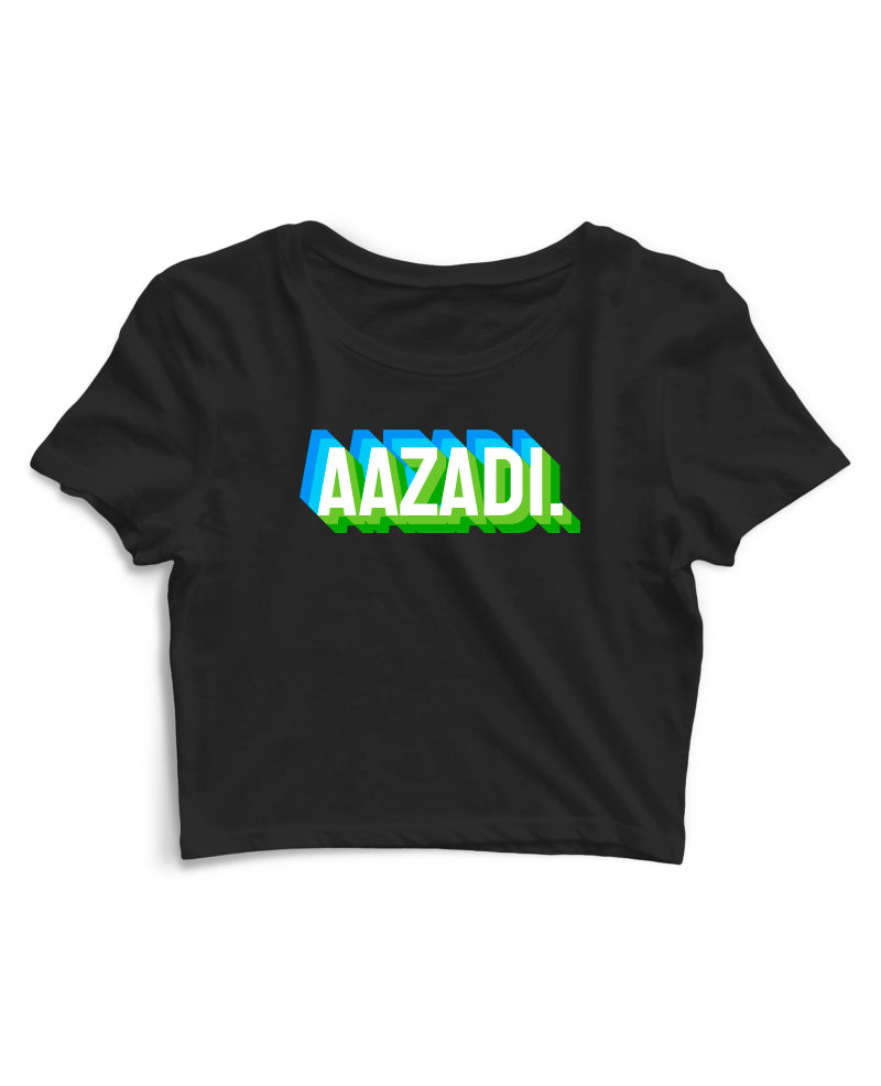 AAZADI - Women's Crop Top