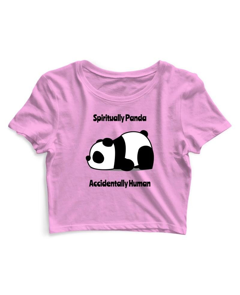 Accidentally Human - Women's Crop Top