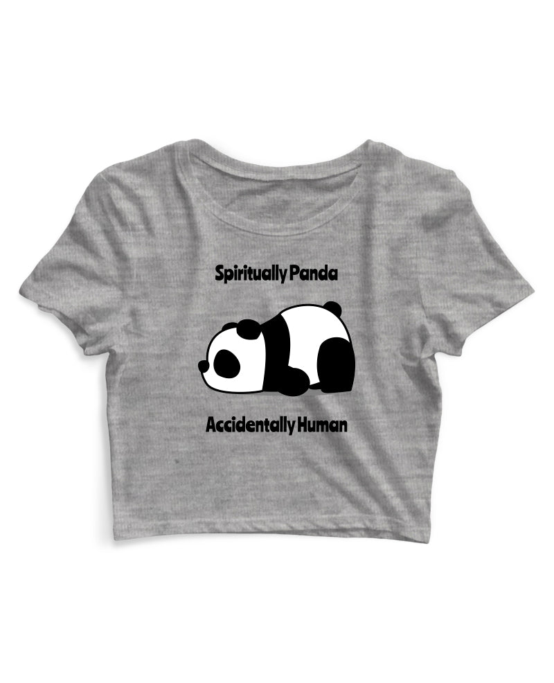 Accidentally Human - Women's Crop Top