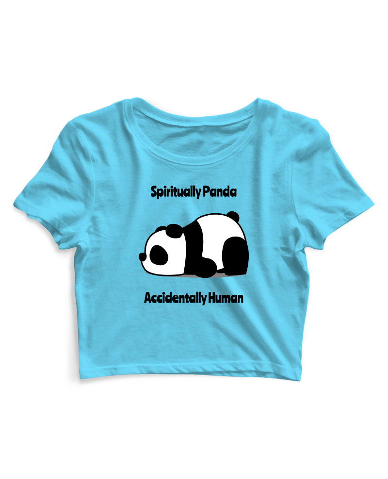 Accidentally Human - Women's Crop Top
