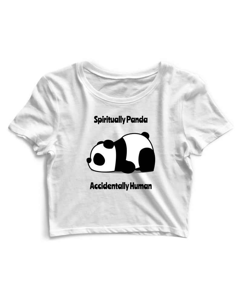 Accidentally Human - Women's Crop Top