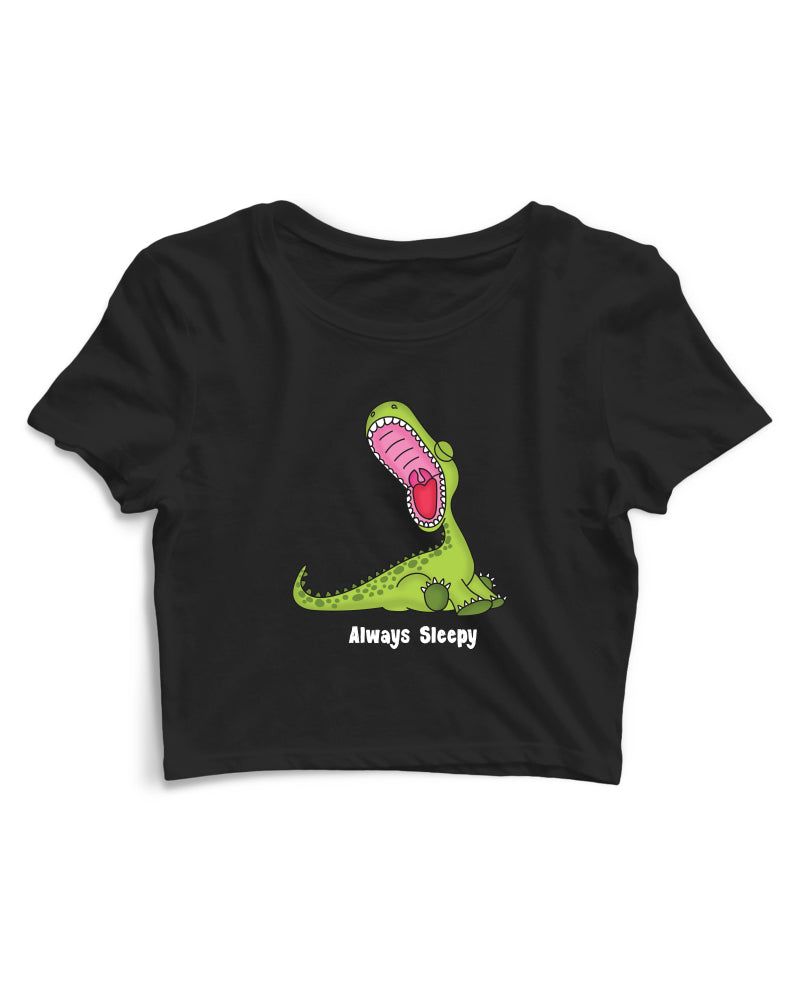 Always Sleepy - Women's Crop Top