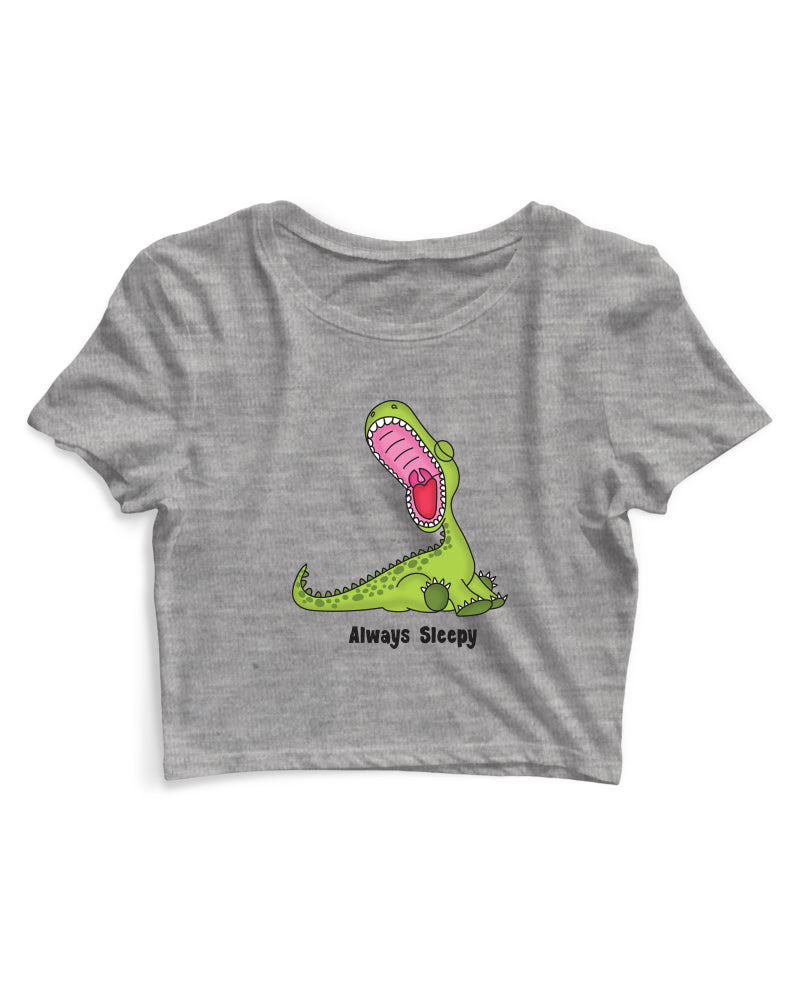 Always Sleepy - Women's Crop Top