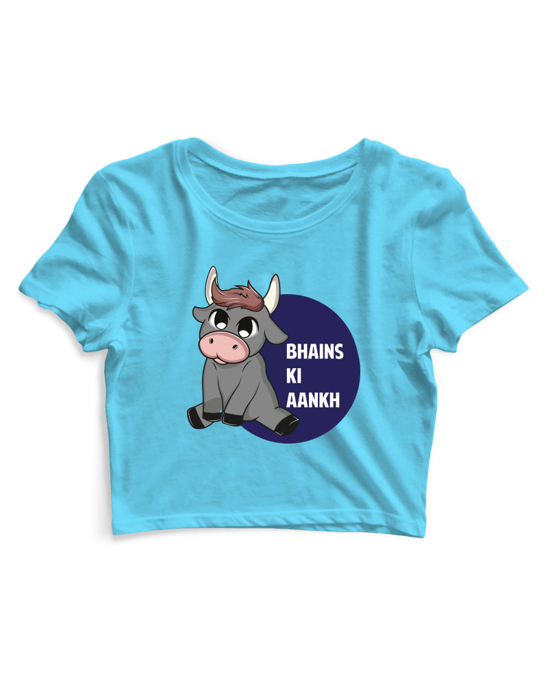 Bhains Ki Aankh English - Women's Crop Top