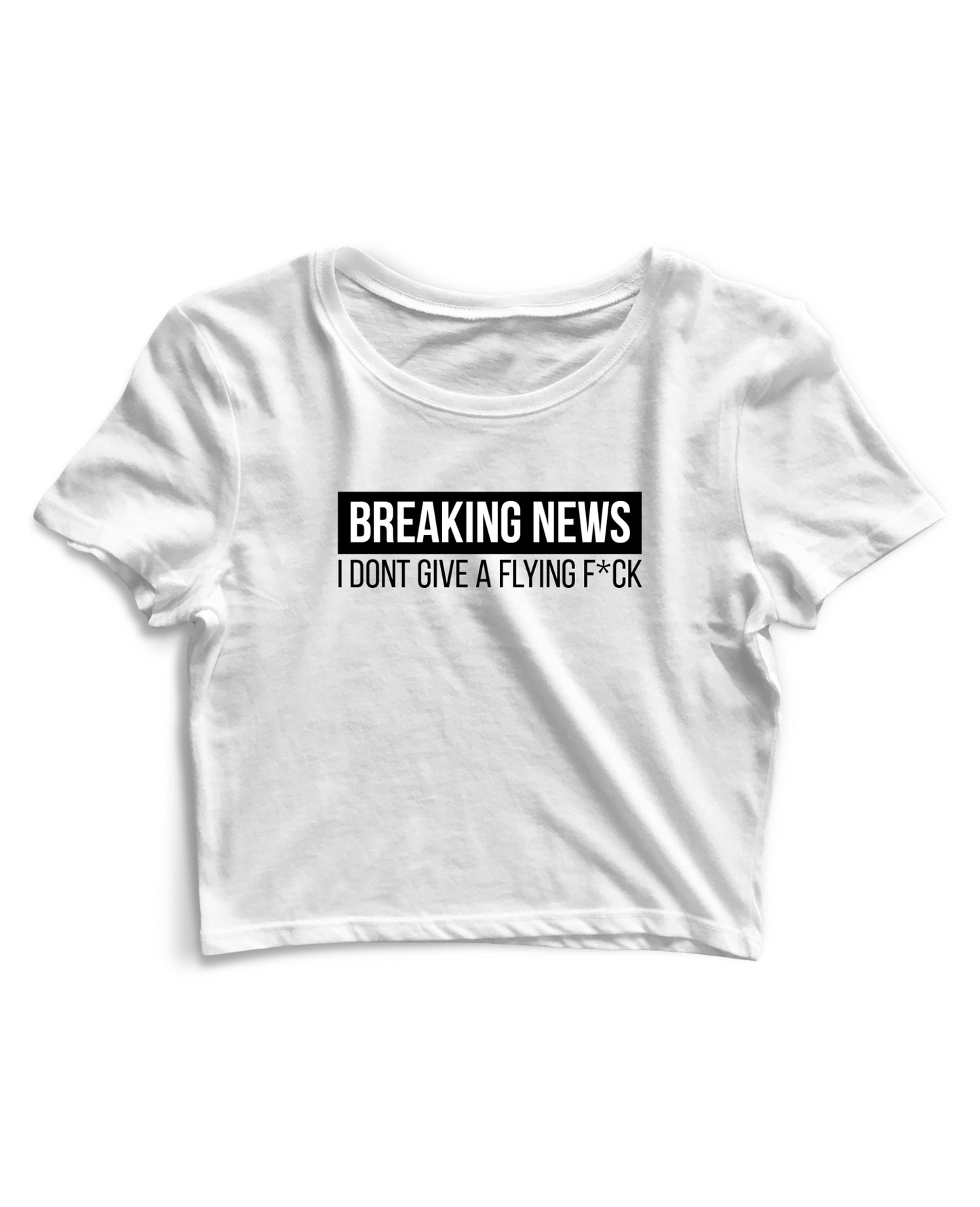 Breaking News - Women's Crop Top