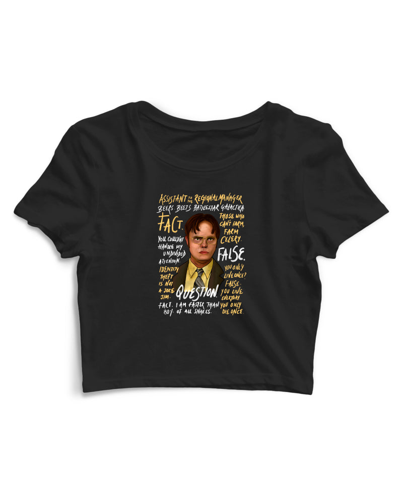 Dwight - Women's Crop Top