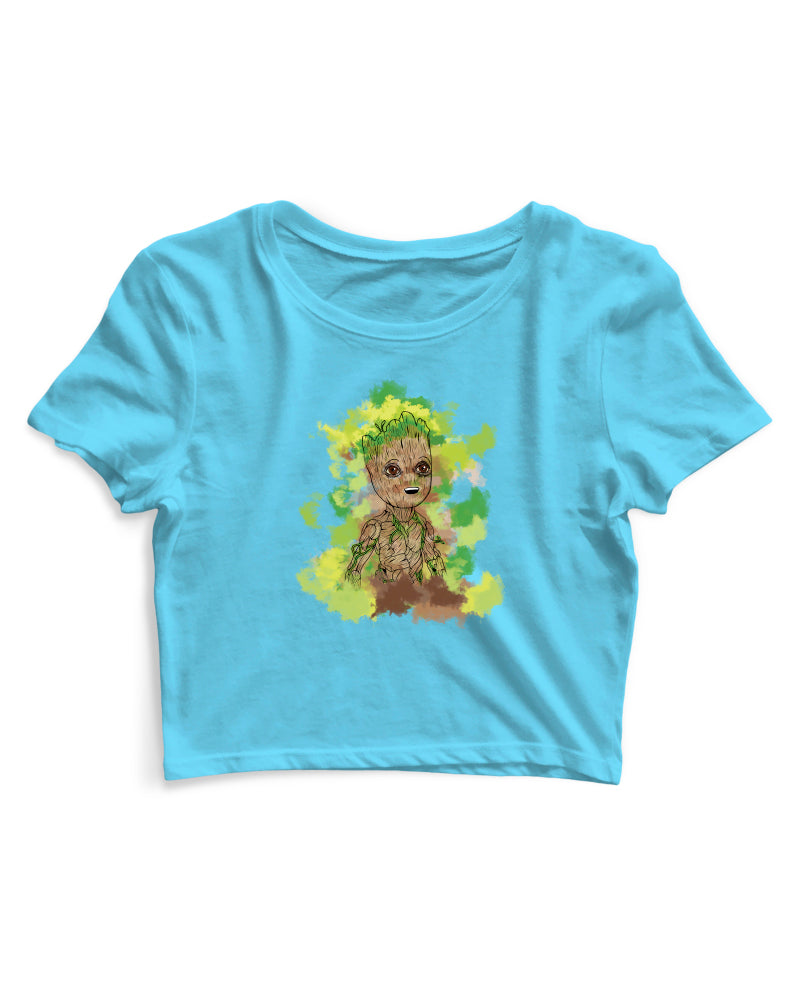 Groot - Women's Crop Top