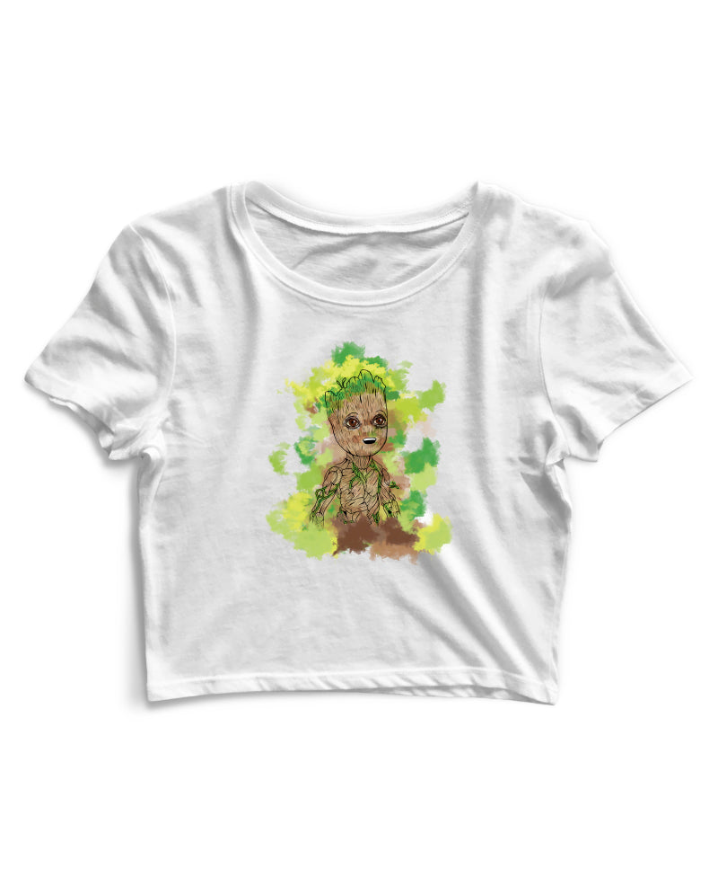 Groot - Women's Crop Top