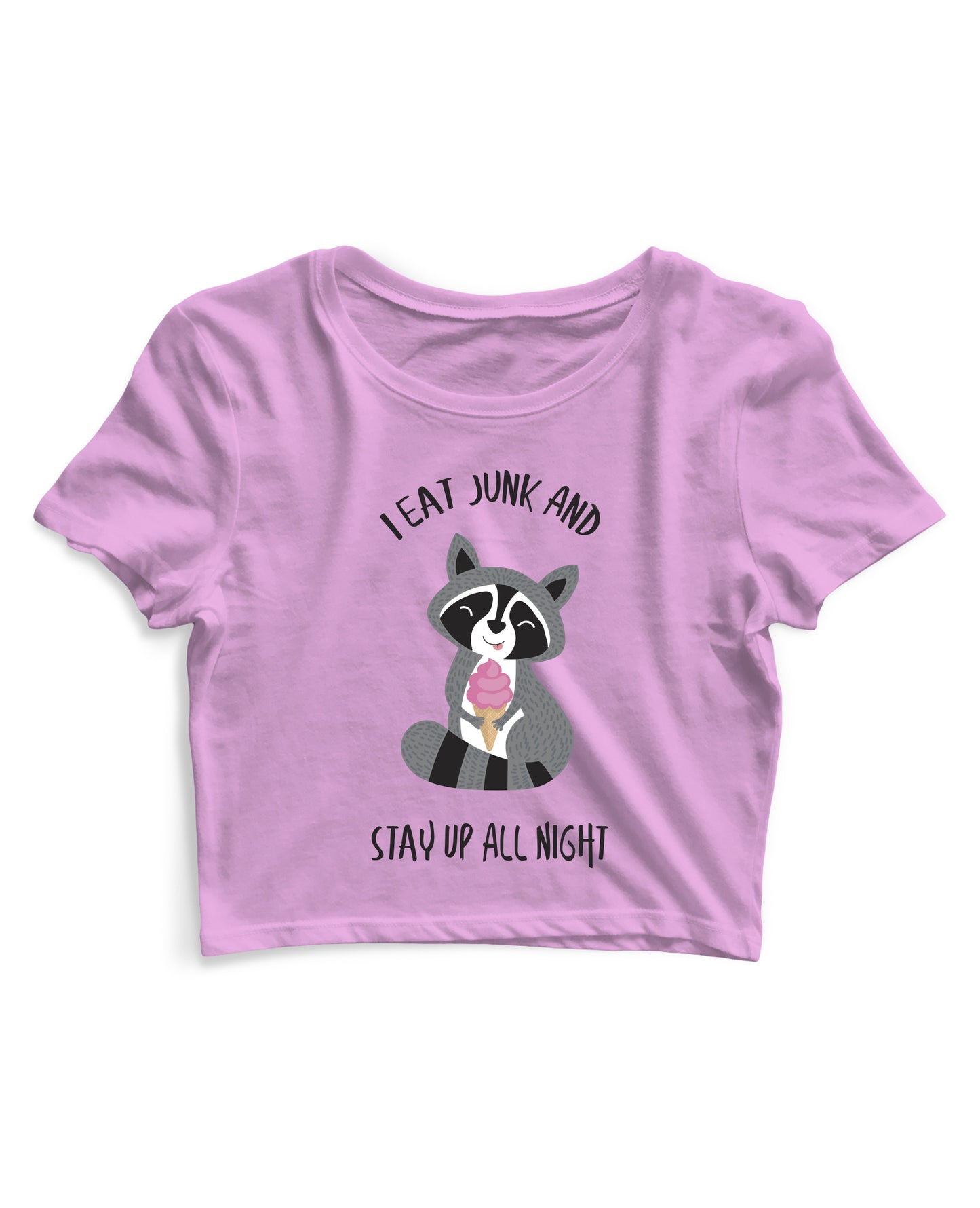 I Eat Junk - Women's Crop Top