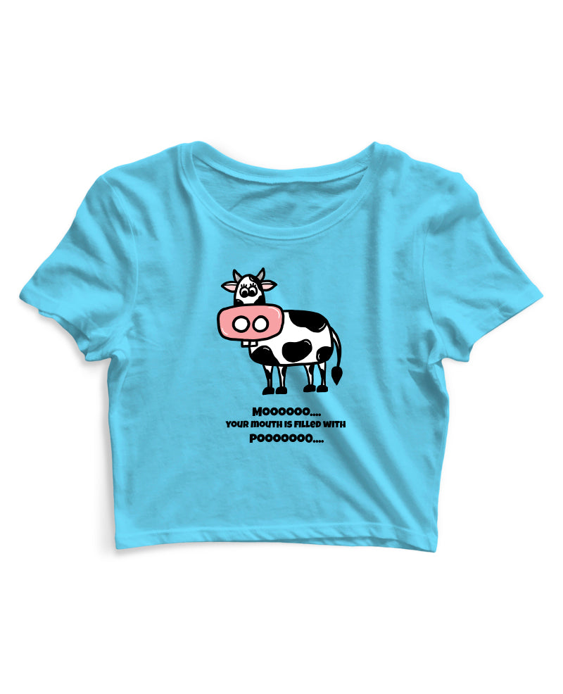 Mooo - Women's Crop Top