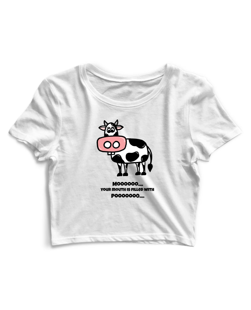 Mooo - Women's Crop Top