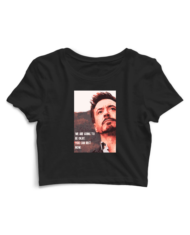 Mr Stark - Women's Crop Top