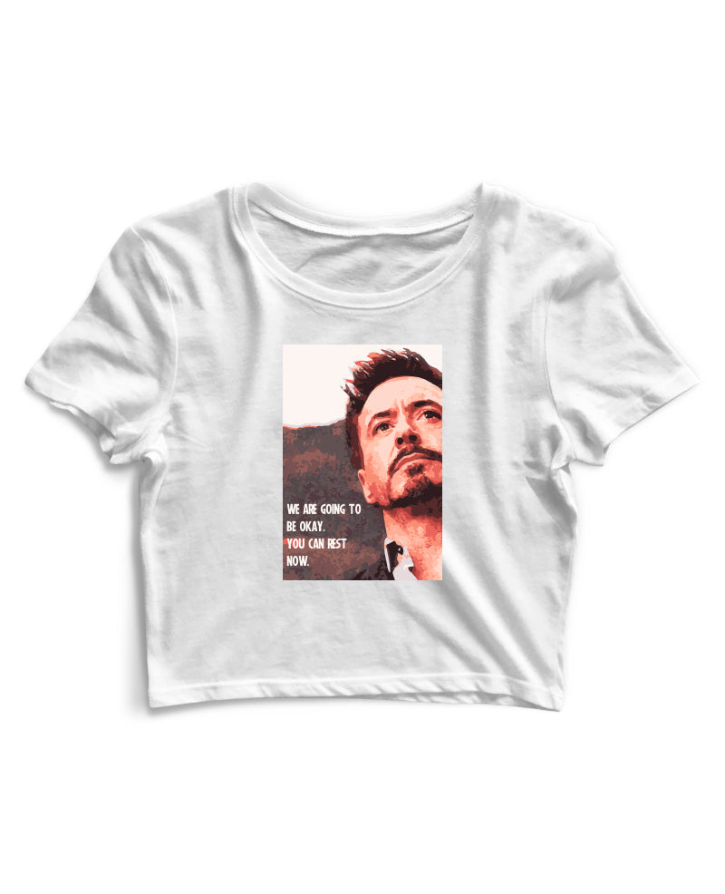 Mr Stark - Women's Crop Top