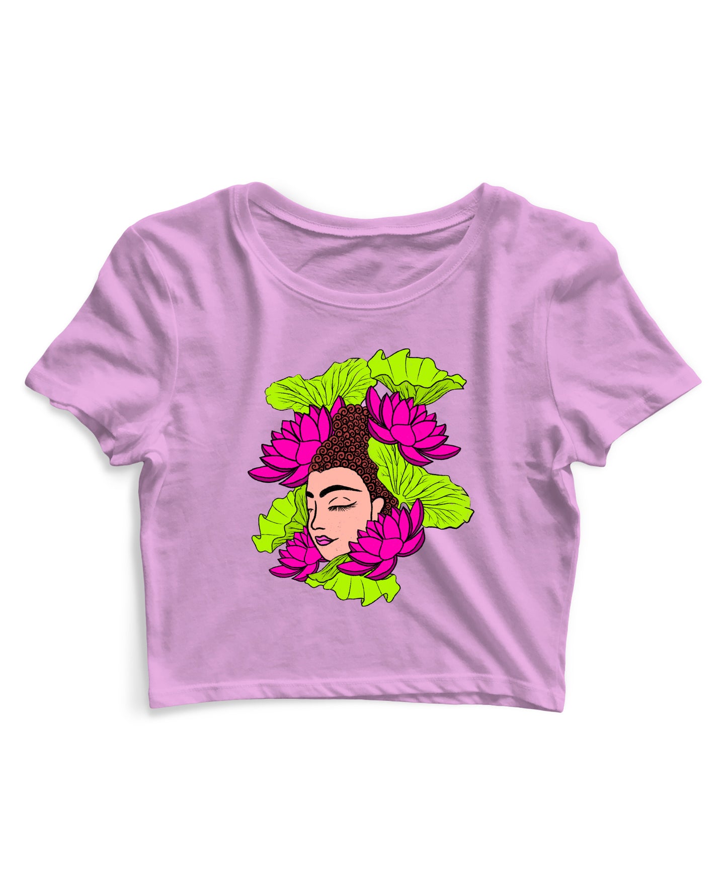 Psychedalic Buddah - Women's Crop Top