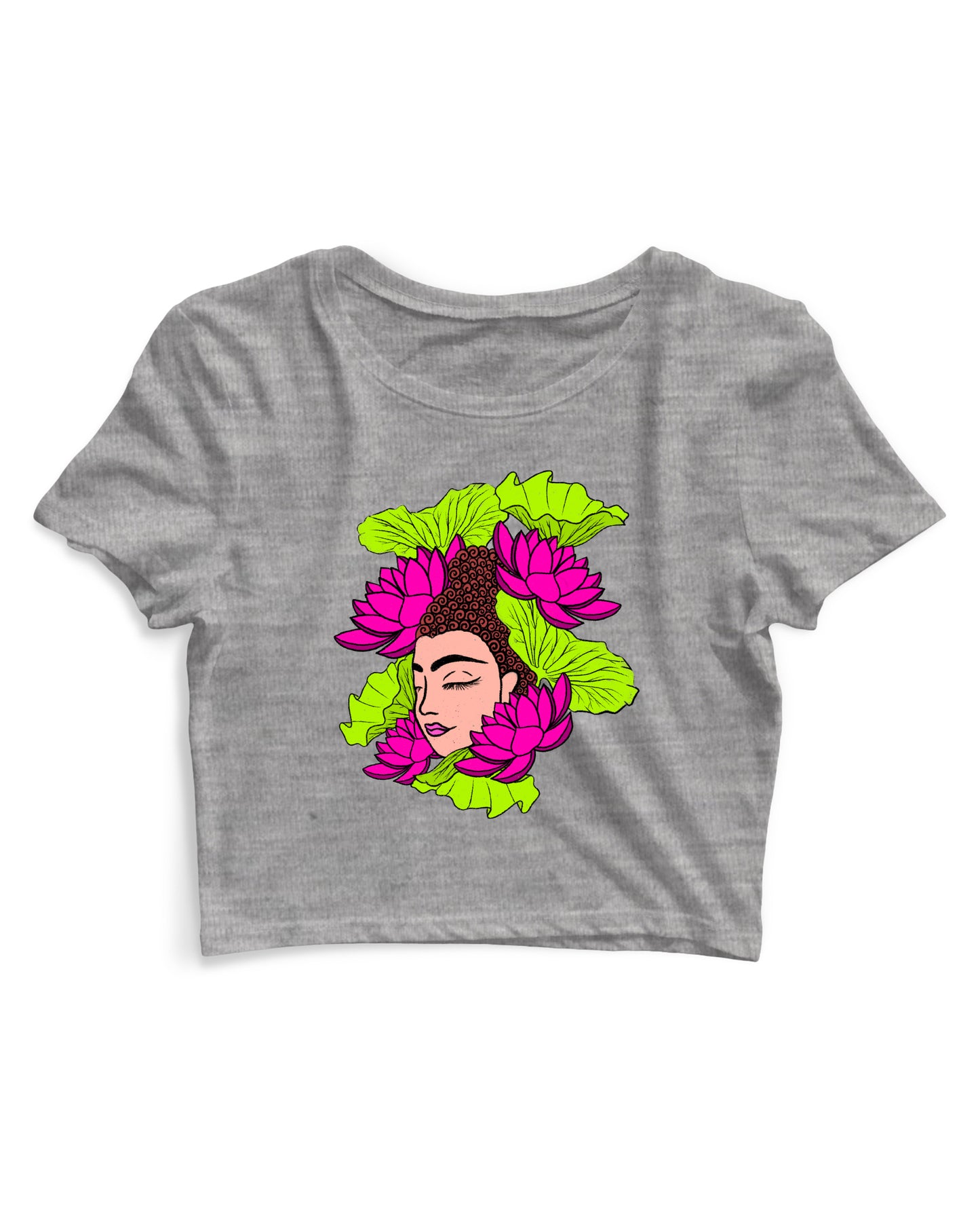 Psychedalic Buddah - Women's Crop Top