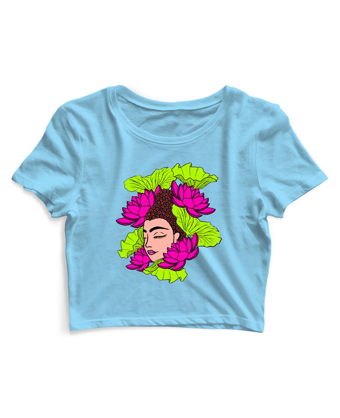 Psychedalic Buddah - Women's Crop Top