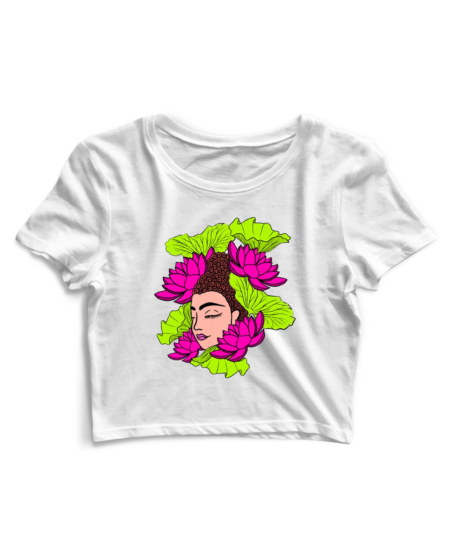 Psychedalic Buddah - Women's Crop Top