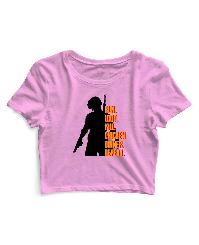 Pubg - Women's Crop Top
