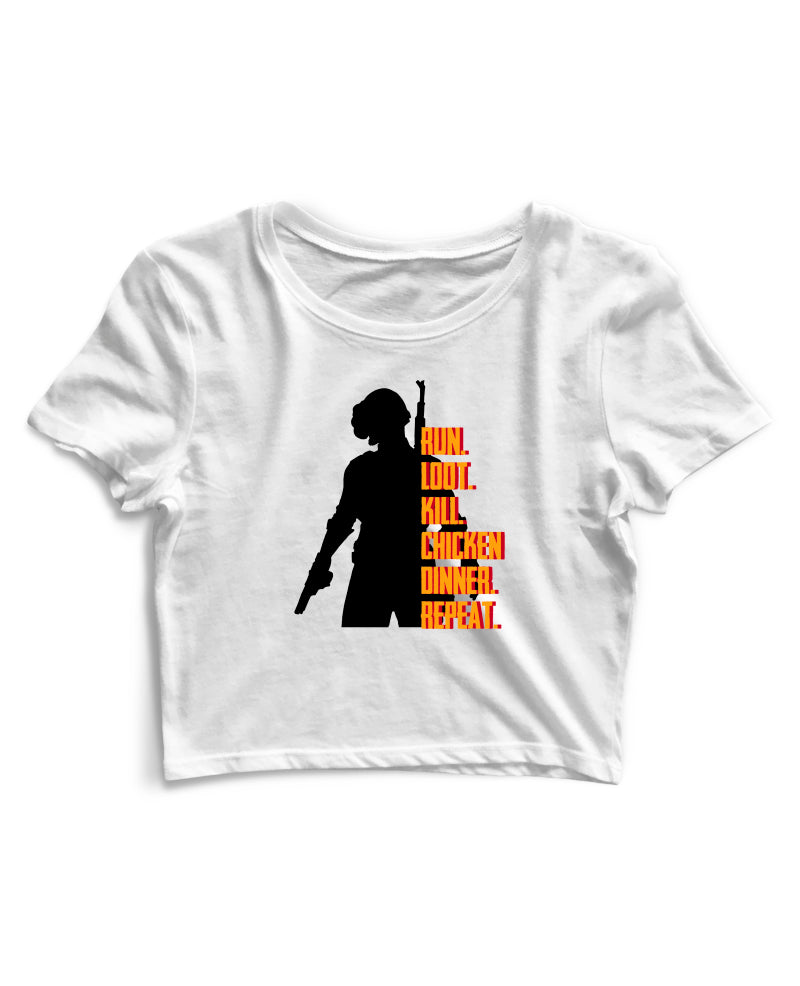 Pubg - Women's Crop Top
