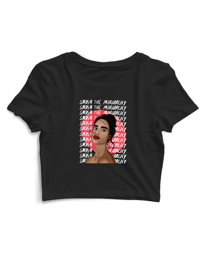 Smash The Patriarchy - Women's Crop Top