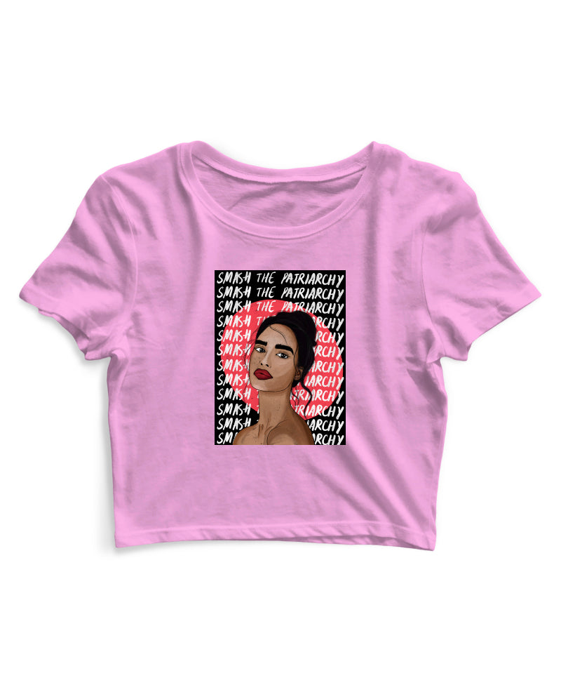 Smash The Patriarchy - Women's Crop Top