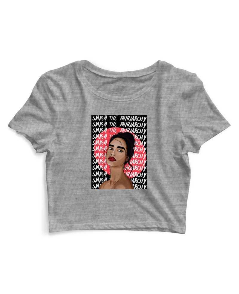Smash The Patriarchy - Women's Crop Top