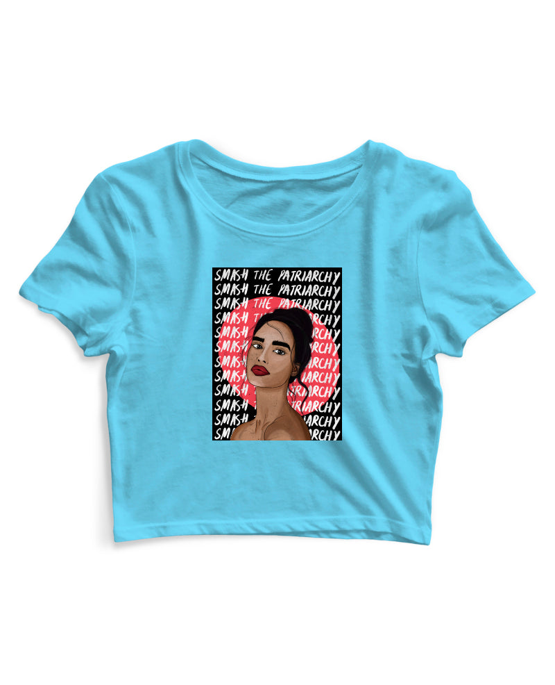 Smash The Patriarchy - Women's Crop Top
