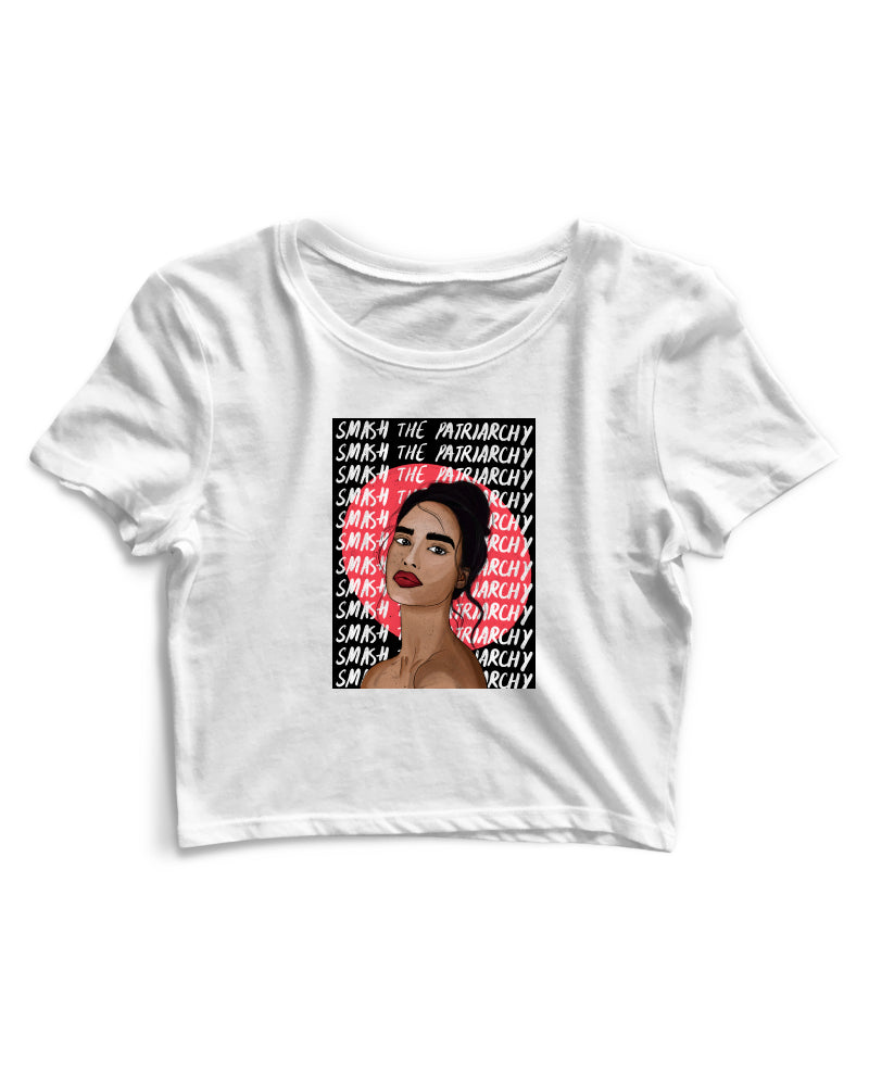 Smash The Patriarchy - Women's Crop Top