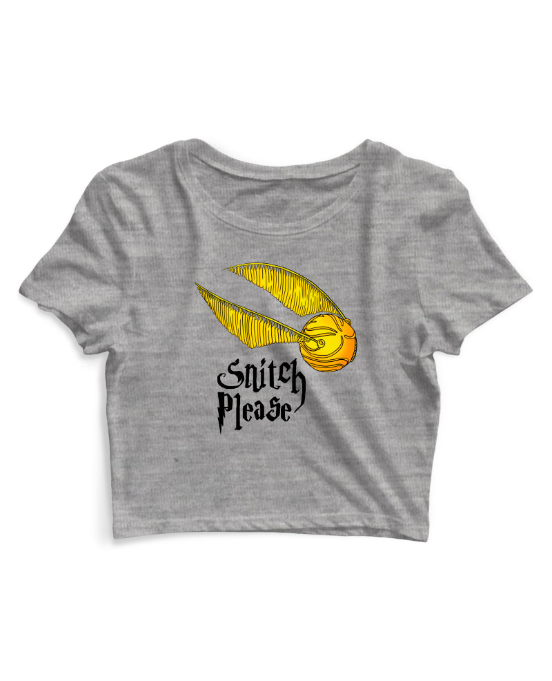 Snitch Please - Women's Crop Top