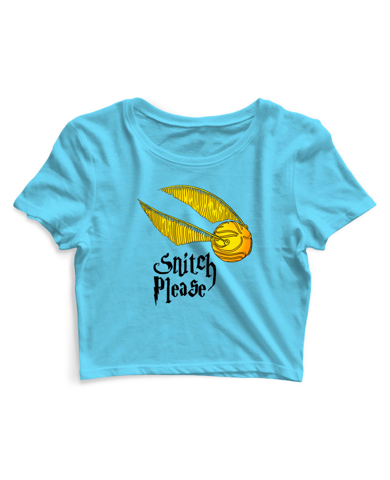 Snitch Please - Women's Crop Top