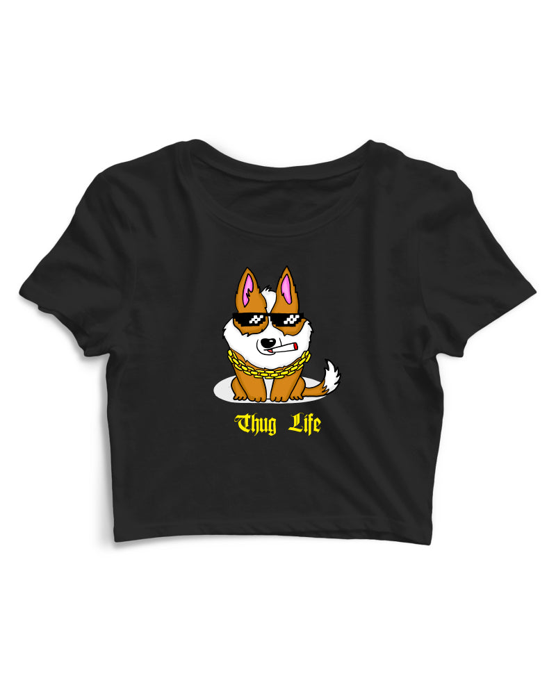 Thug Life - Women's Crop Top