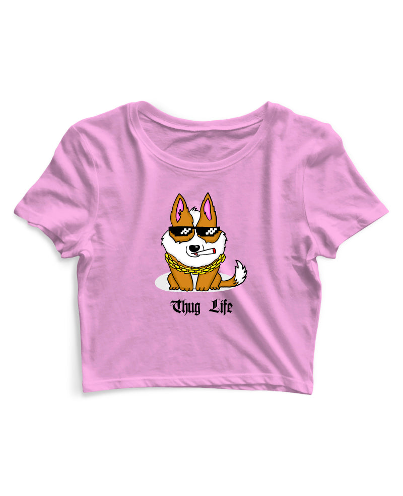 Thug Life - Women's Crop Top