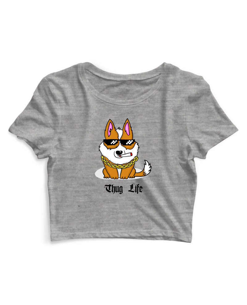 Thug Life - Women's Crop Top