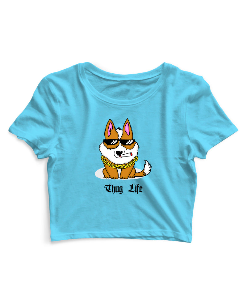 Thug Life - Women's Crop Top