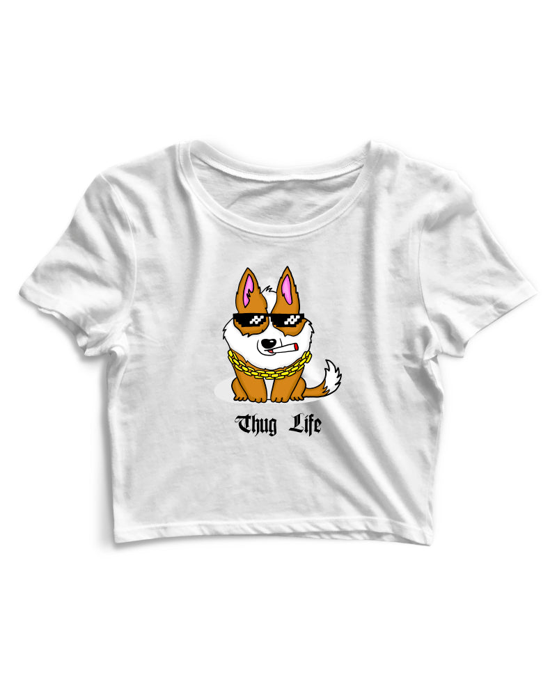 Thug Life - Women's Crop Top
