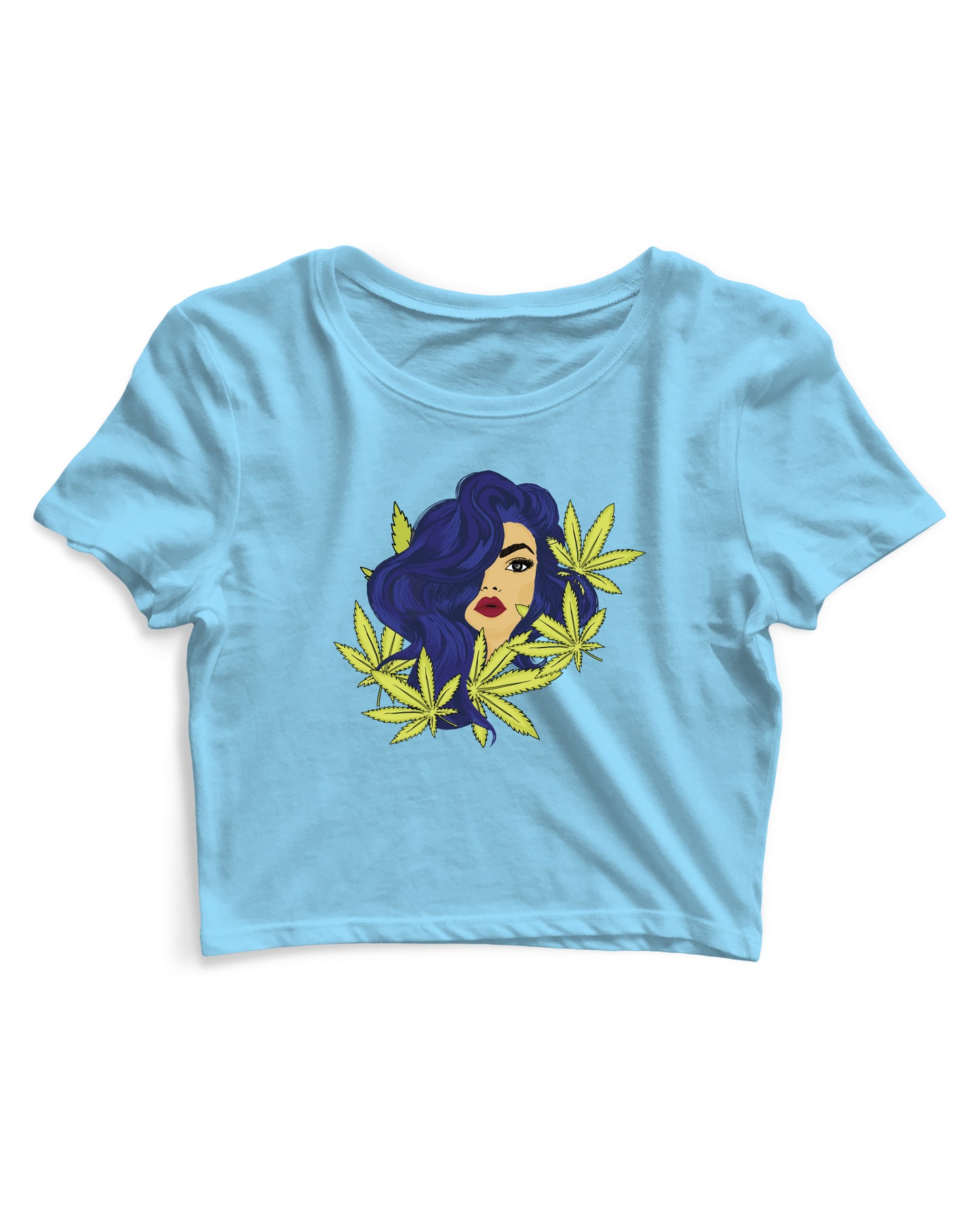 Weed Girl - Women's Crop Top