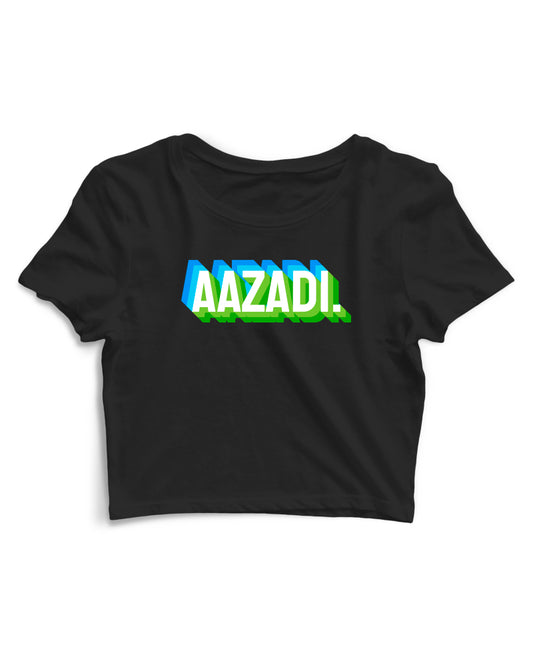 AAZADI - Women's Crop Top