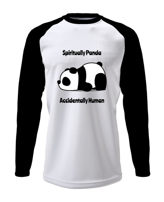 Accidentally Human - Men’s Full Sleeve Raglan T-shirt