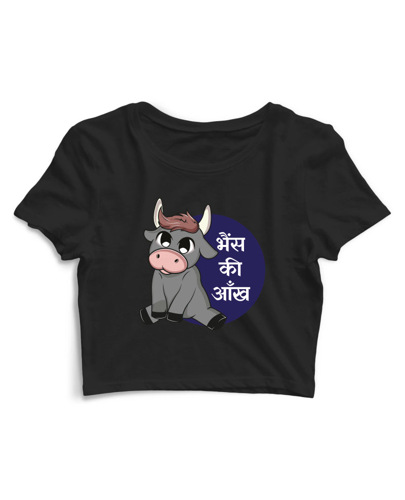 Bhains Ki Aankh Hindi - Women's Crop Top