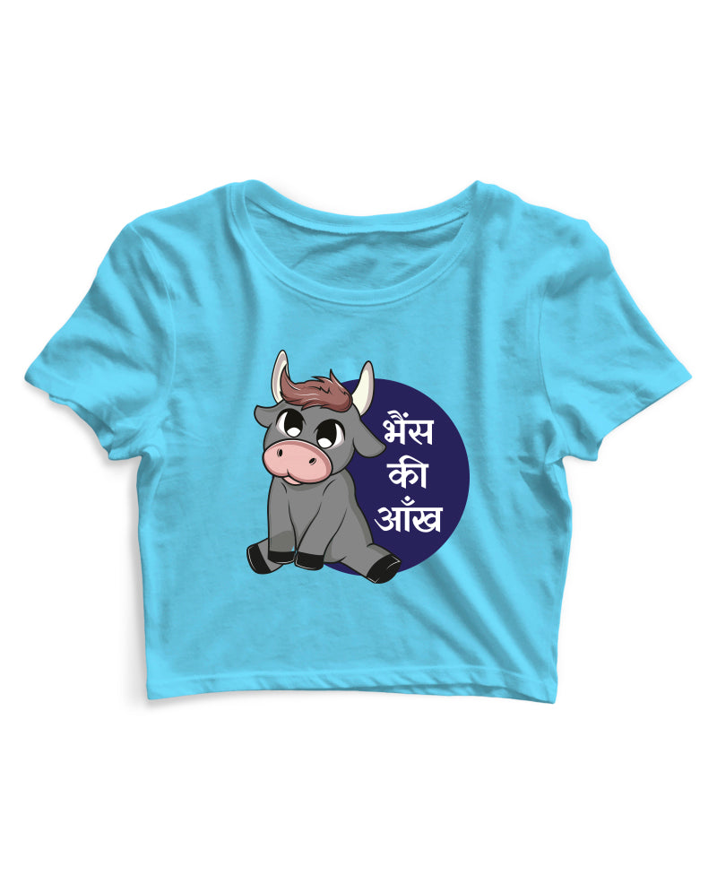 Bhains Ki Aankh Hindi - Women's Crop Top