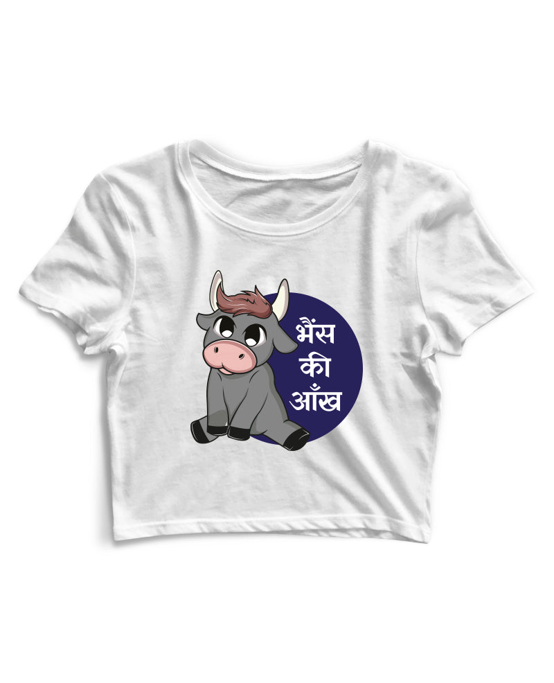 Bhains Ki Aankh Hindi - Women's Crop Top