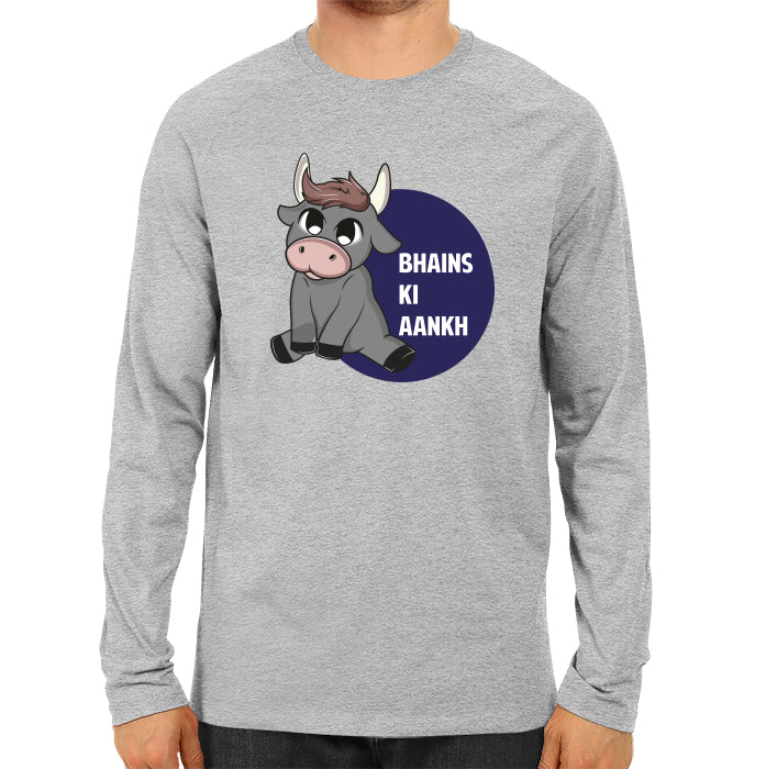 Bhains Ki Aankh English - Men's Full Sleeve T-shirt