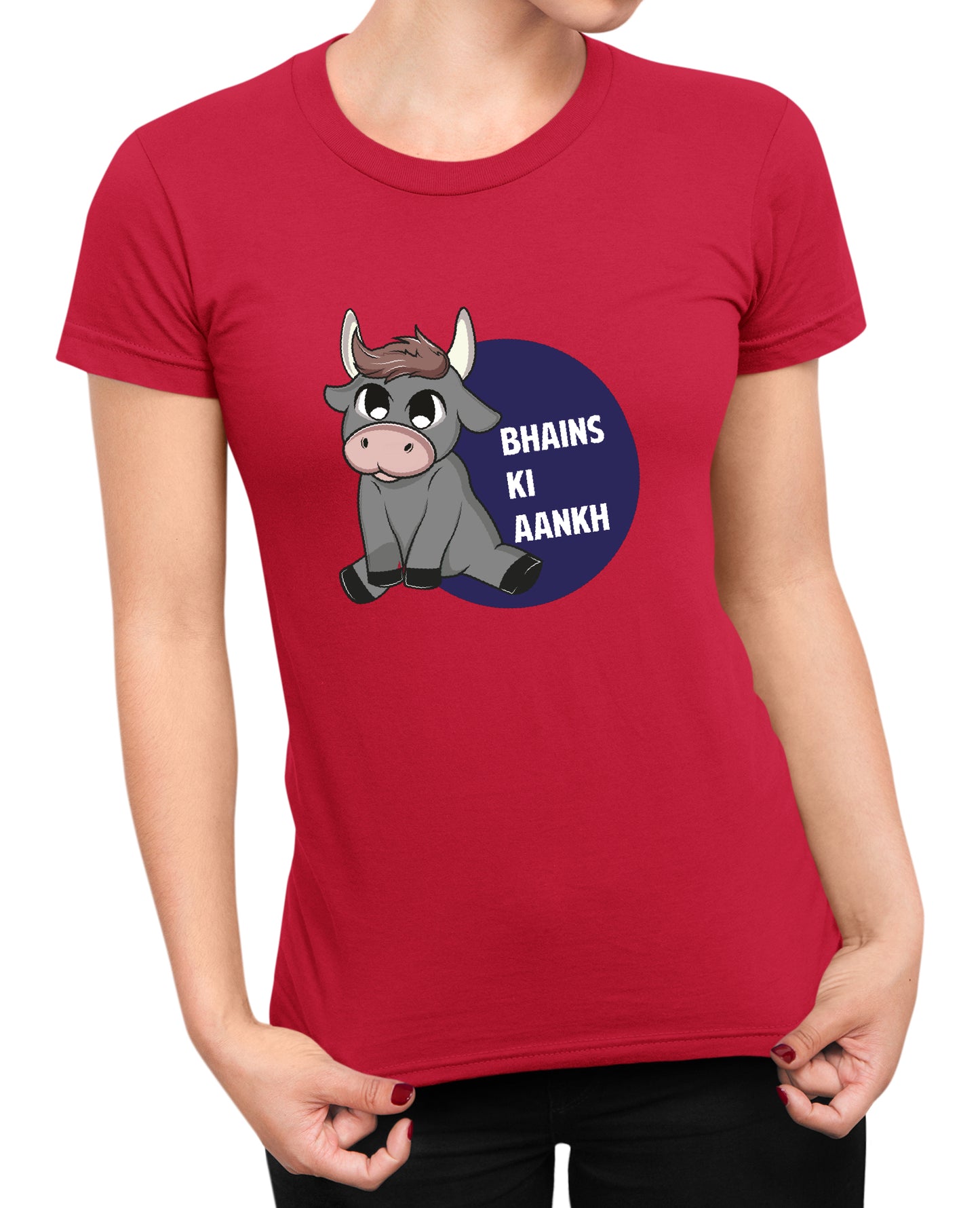 Bhains Ki Aankh English - Women's T-shirt