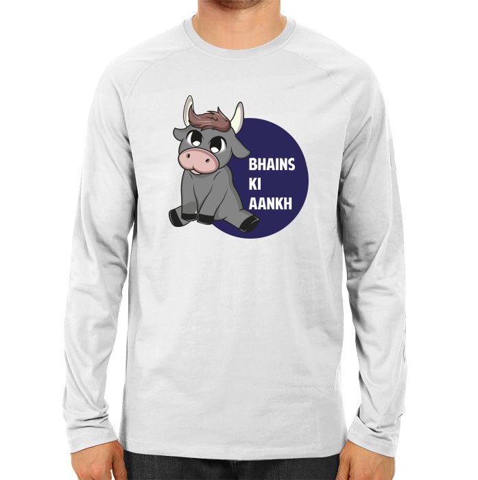 Bhains Ki Aankh English - Men's Full Sleeve T-shirt