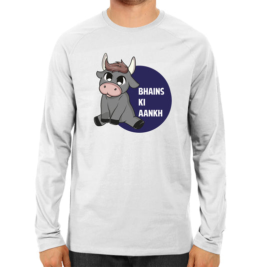 Bhains Ki Aankh English - Men's Full Sleeve T-shirt