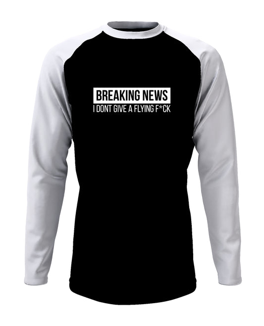 Breaking News - Men’s Full Sleeve Raglan T-shirt