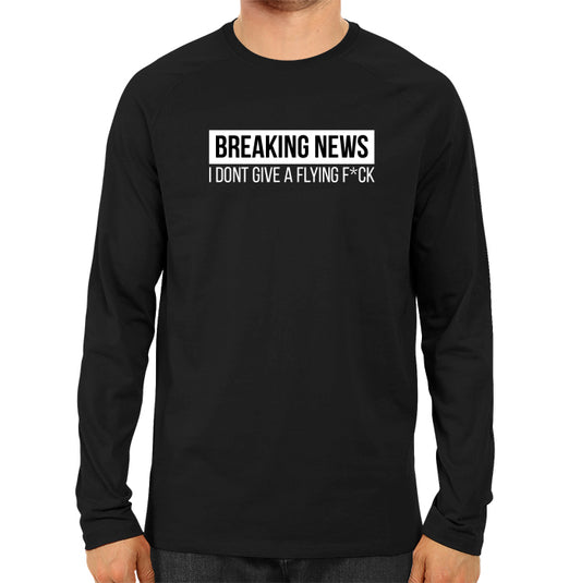 Breaking News - Men's Full Sleeve T-shirt