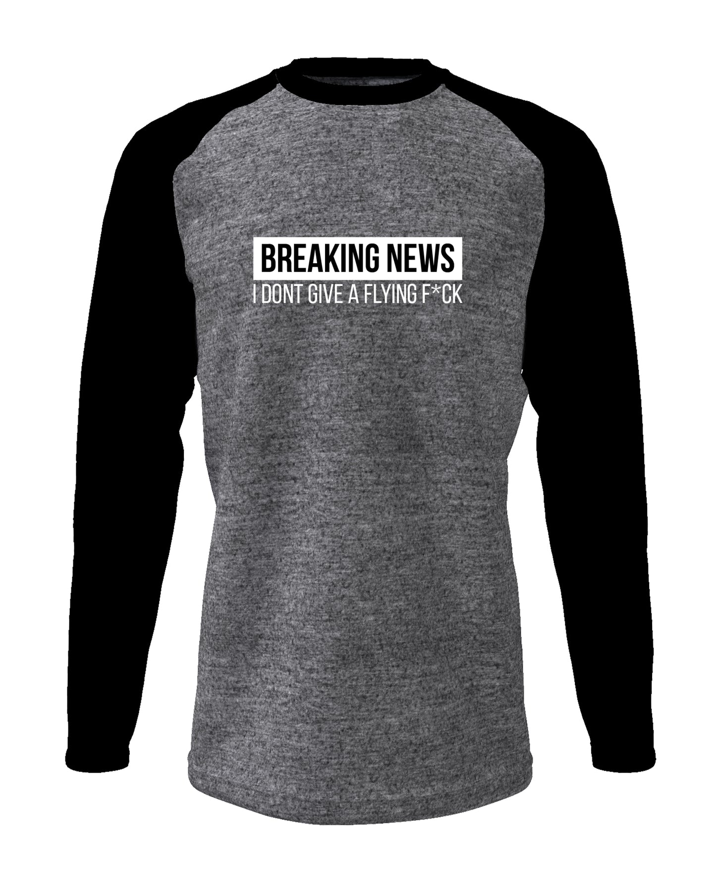 Breaking News - Men’s Full Sleeve Raglan T-shirt