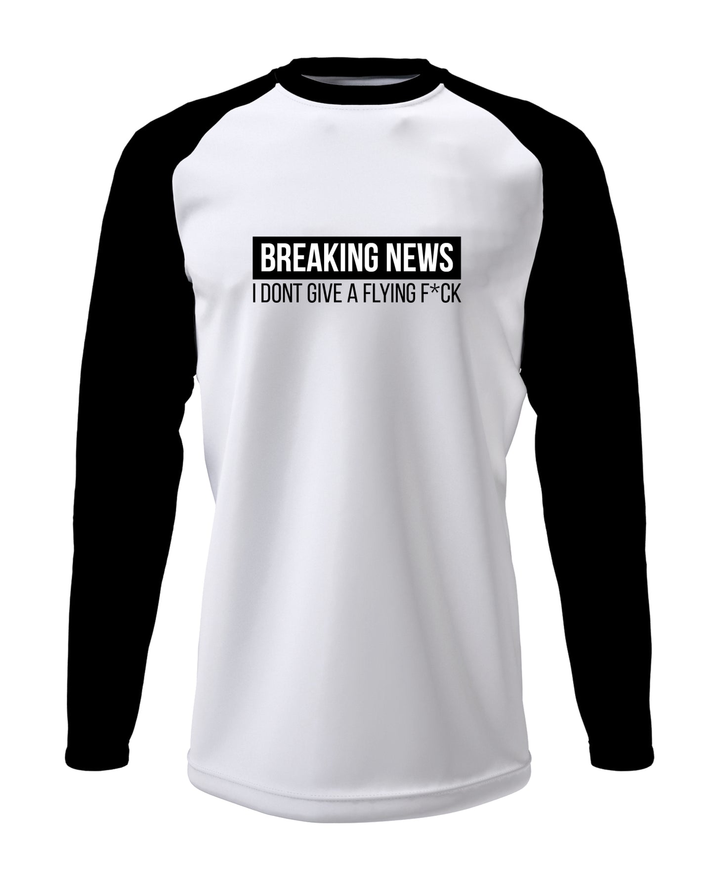 Breaking News - Men’s Full Sleeve Raglan T-shirt